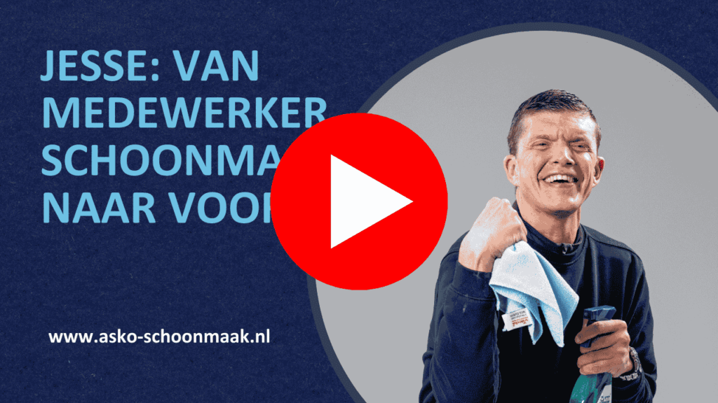 Jesse van medewerker schoonmaak naar voorman ASKO YouTube Thumbnail